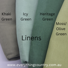 Load image into Gallery viewer, Linen " Gorgeous Greens" Bundle