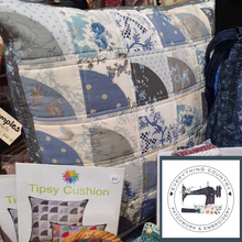 Load image into Gallery viewer, Tipsy Cushion Pattern & Template Set