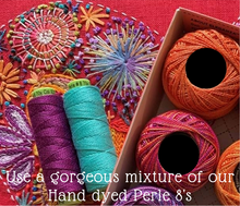 Load image into Gallery viewer, Fill My Heart Embroidered Pillow Starter Kit & Pattern by Wendy Williams