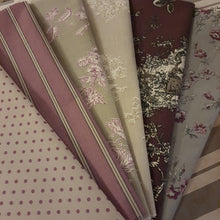 Load image into Gallery viewer, Fine French Fabrics - 10 Fat Quarters Purples