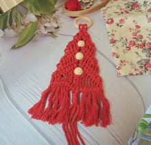 Load image into Gallery viewer, Handmade Macrame Christmas Trees