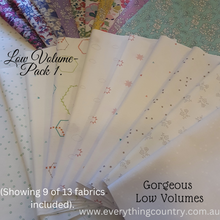 Load image into Gallery viewer, LOW VOLUME FABRIC PACKS