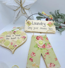 Load image into Gallery viewer, Laundry, Drop your drawers here - Folk Art Sign