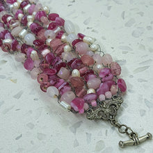Load image into Gallery viewer, Beautiful Beaded - Hand Knitted Bracelets