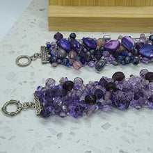 Load image into Gallery viewer, Beautiful Beaded - Hand Knitted Bracelets