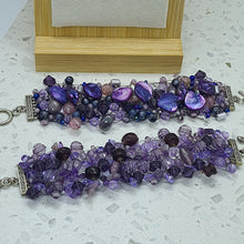 Load image into Gallery viewer, Beautiful Beaded - Hand Knitted Bracelets