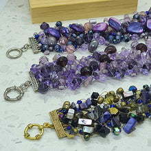 Load image into Gallery viewer, Beautiful Beaded - Hand Knitted Bracelets