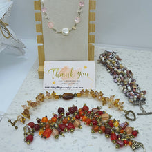 Load image into Gallery viewer, Beautiful Beaded - Hand Knitted Bracelets