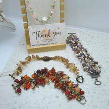 Load image into Gallery viewer, Beautiful Beaded - Hand Knitted Bracelets