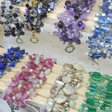 Load image into Gallery viewer, Beautiful Beaded - Hand Knitted Bracelets