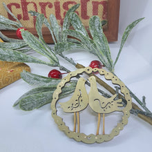 Load image into Gallery viewer, Love Birds Wood Decoration
