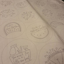 Load image into Gallery viewer, Homespun BOM 2024 Sunshine and Lollipops Quilt design by Anni Downs ... featuring the NEW Tilda Jubilee fabric range.