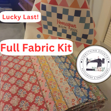 Load image into Gallery viewer, Homespun BOM 2024 Sunshine and Lollipops Quilt design by Anni Downs ... featuring the NEW Tilda Jubilee fabric range.