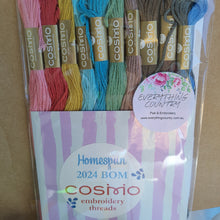 Load image into Gallery viewer, Homespun BOM 2024 Sunshine and Lollipops Quilt design by Anni Downs ... featuring the NEW Tilda Jubilee fabric range.