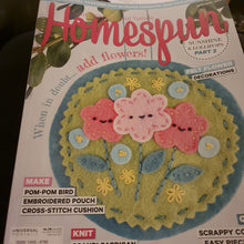 Load image into Gallery viewer, Homespun BOM 2024 Sunshine and Lollipops Quilt design by Anni Downs ... featuring the NEW Tilda Jubilee fabric range.