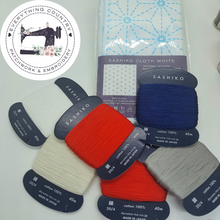 Load image into Gallery viewer, Daruma Sashiko Embroidery Threads Size 20/4