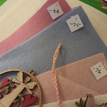 Load image into Gallery viewer, Wool Felt Sheet Colour No. 75 Baby Blue