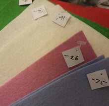 Load image into Gallery viewer, Wool Felt Sheet Colour No. 75 Baby Blue