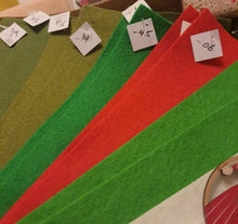 Load image into Gallery viewer, Wool Felt Sheet Colour No. 45 Green