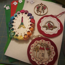 Load image into Gallery viewer, PURE WOOL FELT BUNDLE 1 "Christmas Lights"