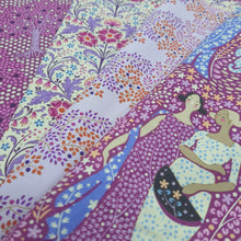 Load image into Gallery viewer, The Blithe Bucket Bag Pattern & Grape/Purple TILDA Hometown Fabric Packs