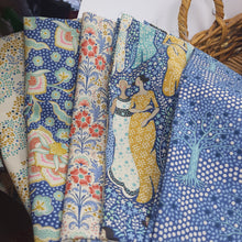 Load image into Gallery viewer, The Blithe Bucket Bag Pattern & Grape/Purple TILDA Hometown Fabric Packs