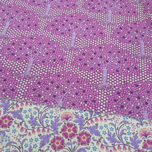 Load image into Gallery viewer, The Blithe Bucket Bag Pattern & Grape/Purple TILDA Hometown Fabric Packs