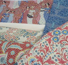 Load image into Gallery viewer, The Blithe Bucket Bag Pattern & Rust Red TILDA Hometown Fabric Packs