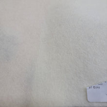 Load image into Gallery viewer, Wool Felt Sheet Colour No. 91 Ecru (which is a Cream) Pure Wool Felt