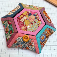 Load image into Gallery viewer, Blossie Basket Pattern & Quilt As You Go Acrylic Templates by Craftapalooza Designs