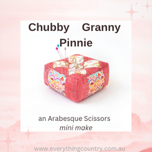 Load image into Gallery viewer, Chubby Granny Pinnie Pattern by Arabesque Scissors