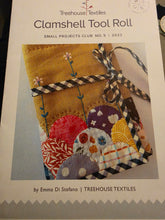 Load image into Gallery viewer, Clamshell Tool Roll Pattern & Kits by Treehouse Textiles
