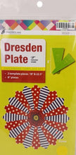 Load image into Gallery viewer, Dresden Plate Template Set & Instructions