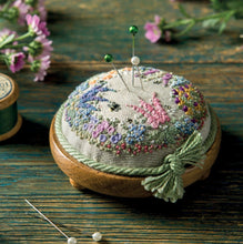 Load image into Gallery viewer, Embroidered Country Gardens  Embroidery Book by Lorna Bateman