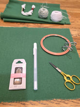 Load image into Gallery viewer, Clamshell Tool Roll Pattern & Kits by Treehouse Textiles