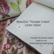 Load image into Gallery viewer, Embroidered Sewing Bags Pattern & Kits by Wendy Williams (MORE COMING SOON!!)