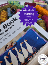 Load image into Gallery viewer, CLASSES - RACHEL'S BAG CLASS & FRIDAY EMBROIDERY GROUP
