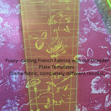 Load image into Gallery viewer, Dresden Plate Template Set & Instructions