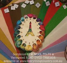 Load image into Gallery viewer, Wool Felt Sheet Colour No. 16 Brown