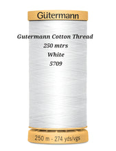 Load image into Gallery viewer, SILK THREADS, Daruma & Gutermann, Aurifil, Mettler & Cotton Threads etc