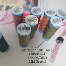 Load image into Gallery viewer, SILK THREADS , Daruma & Gutermann