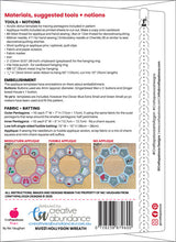 Load image into Gallery viewer, Hollygon Wreath Pattern & Templates by Craftapalooza Designs