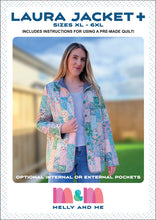 Load image into Gallery viewer, Laura Patchwork Jacket Pattern by Melly and Me
