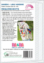 Load image into Gallery viewer, Lexi Hoodie Patchwork Pattern by Melly and Me