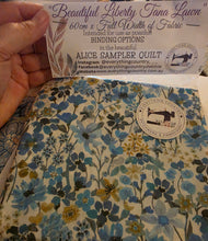 Load image into Gallery viewer, Alice's Wonderland Sampler Quilt KITS