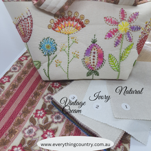 Load image into Gallery viewer, Embroidered Sewing Bags Pattern & Kits by Wendy Williams (MORE COMING SOON!!)