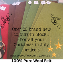 Load image into Gallery viewer, Wool Felt Sheet Colour No. 14 Olive