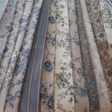 Load image into Gallery viewer, FINE FRENCH FABRICS - BLUE FAT QUARTER BUNDLE