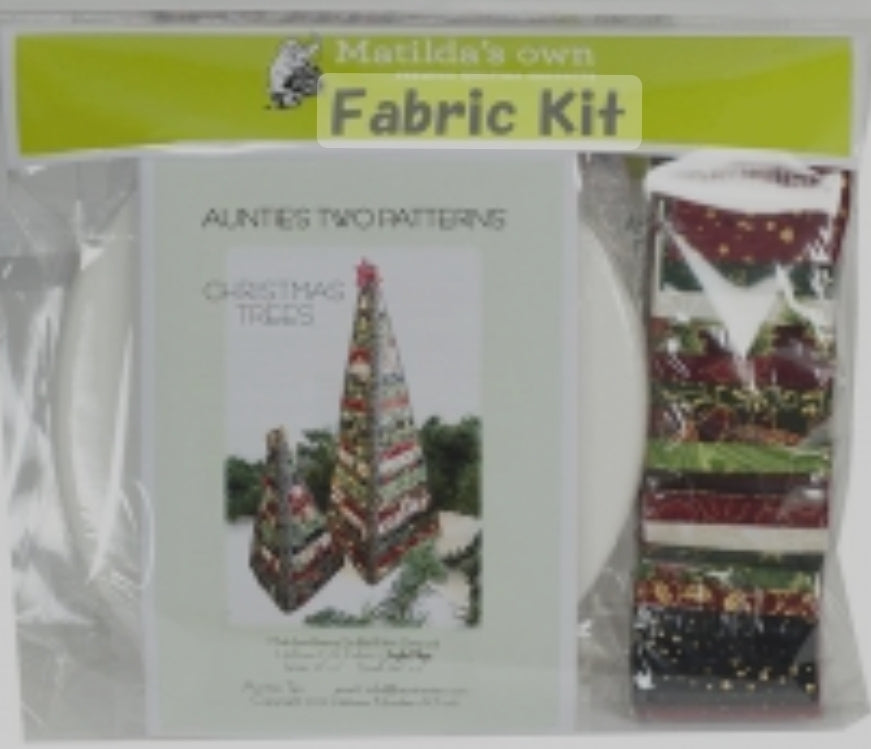 Christmas Trees - Aunties Two Pattern or KIT