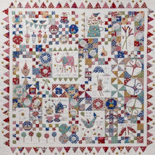 Load image into Gallery viewer, Homespun BOM 2024 Sunshine and Lollipops Quilt design by Anni Downs ... featuring the NEW Tilda Jubilee fabric range.